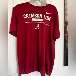 Nike Crimson Tide Red Short Sleeve Men's Tee